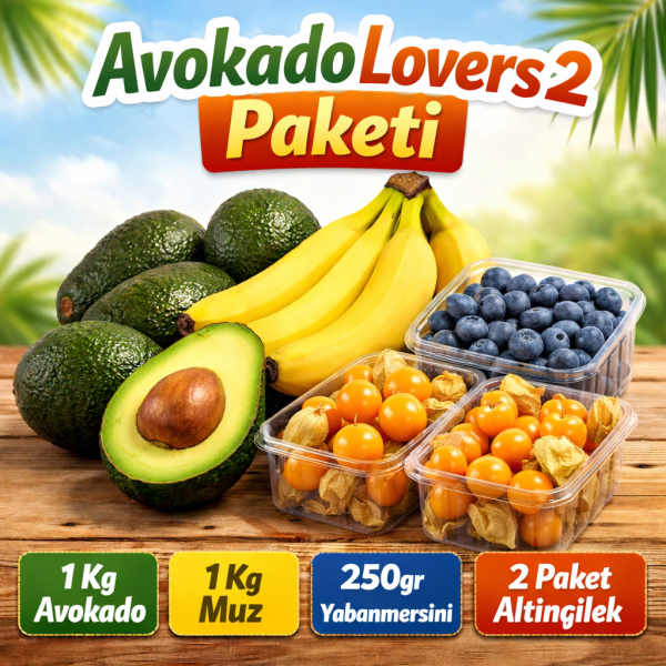 Avokado Lovers 2 Paketi