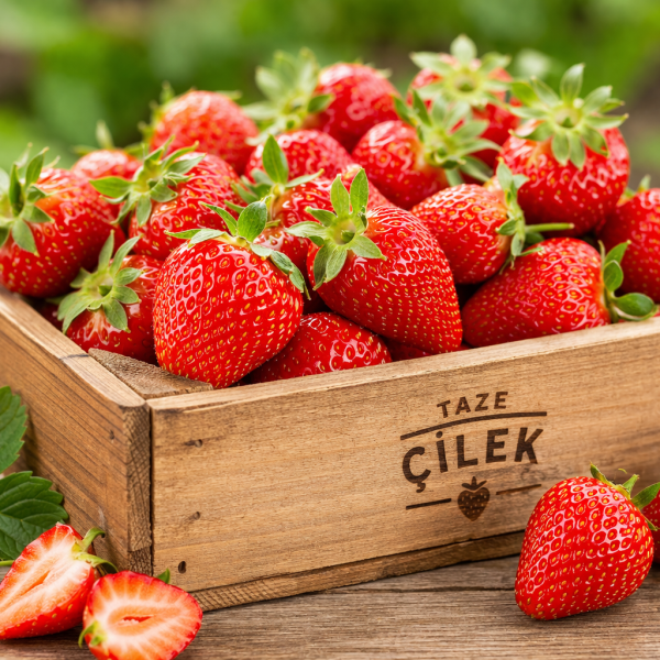 Çilek Topraksız Tarım 1 kg (Özel Ambalajlı)